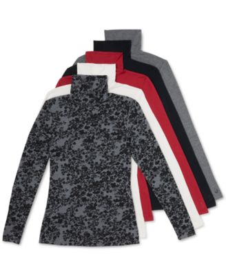 Cuddl Duds Softwear with Stretch Long Sleeve Turtleneck