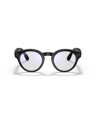 (新品) Ray-Ban Stories ストーリーズ　サングラス　ROUND Ray-Ban Stories | Round Smart Glasses, Black/Transitions Clear to