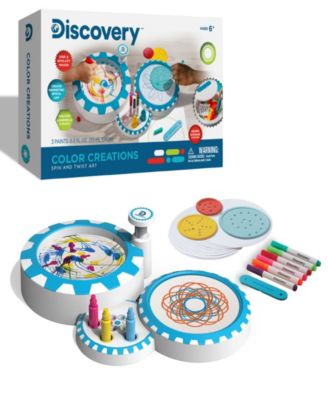 Spiral and Spin Art Station-Set includes - Spin Station