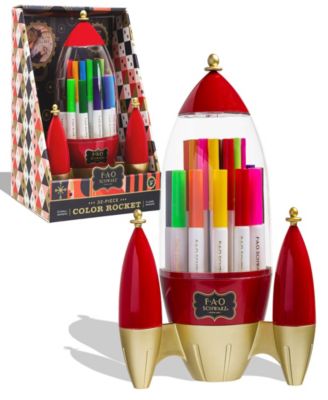 Photo 1 of FAO Schwarz Rocket Ship Market Art Set, Created for Macy's