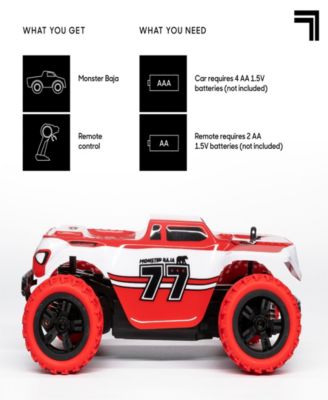 Sharper Image Remote Control 2.4 GHz Omnidirectional Car Toy, Set of 2