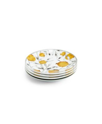 Pomegranate Tidbit Plate Set, 4 Piece