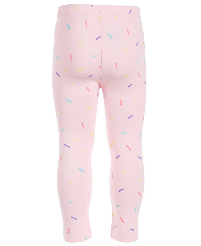 First Impressions Toddler Girls Sweet Sprinkles Leggings, Created for Macy's Macy's