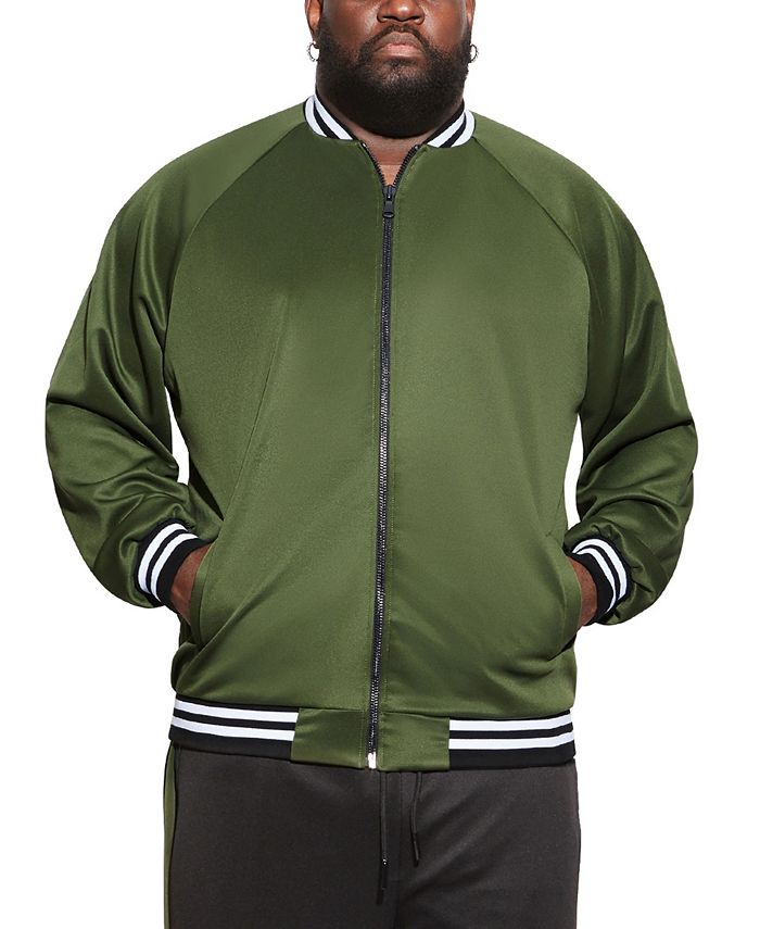 Mvp Collections By Mo Vaughn Productions Mvp Collections Men S Striped Bomber Jacket Reviews Coats Jackets Men Macy S