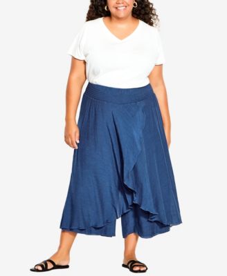 wrap pants plus size
