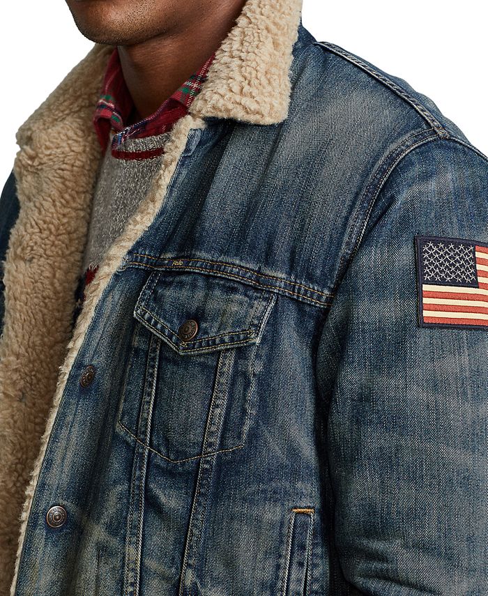 Polo Ralph Lauren Men's FleeceLined Trucker Jacket Macy's