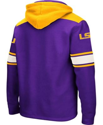 Men's Purple LSU Tigers 2.0 Lace-Up Hoodie