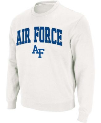 Men's White Air Force Falcons Arch Logo Sweatshirt