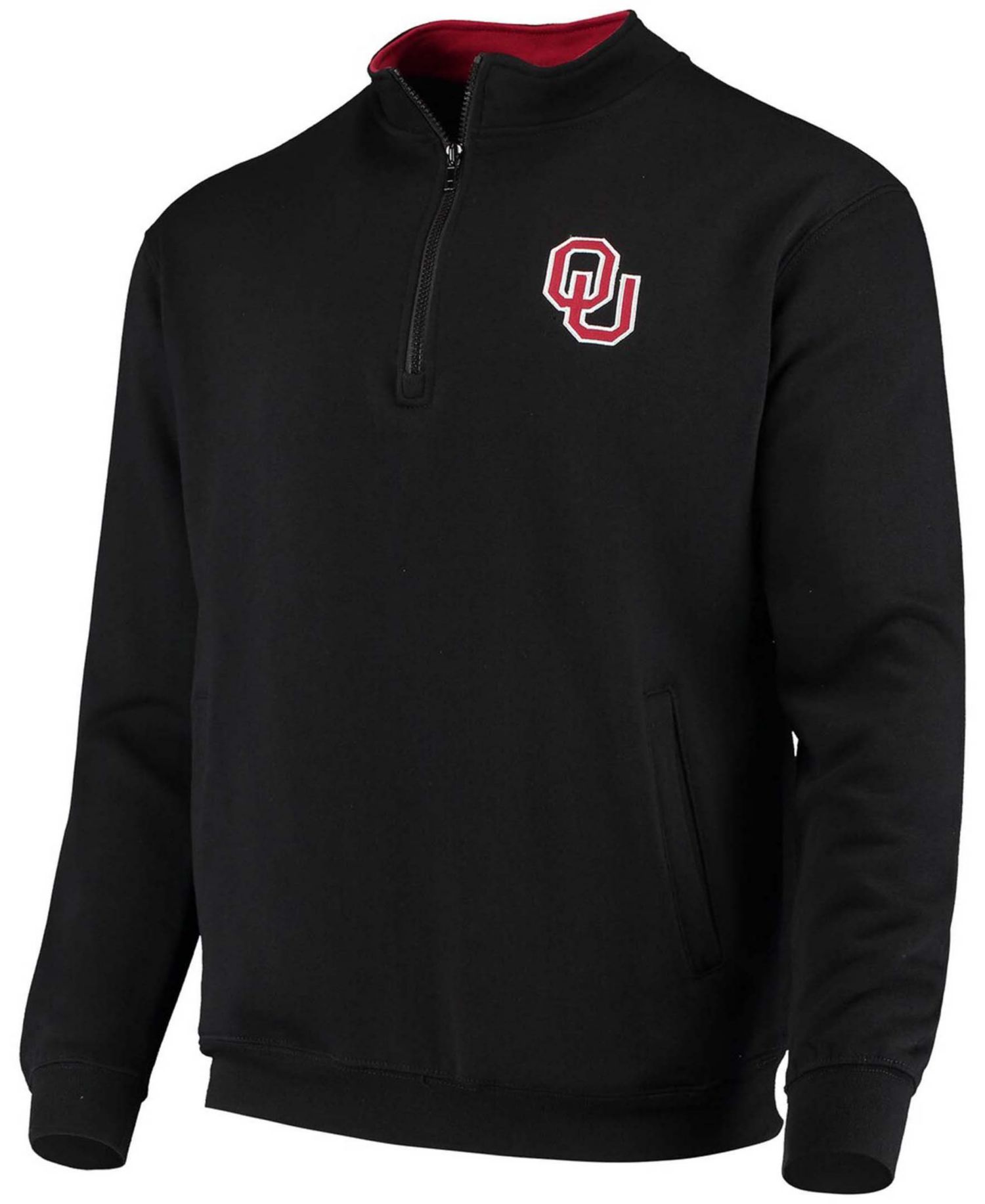 Men's Oklahoma Sooners Tortugas Logo Quarter-Zip Jacket