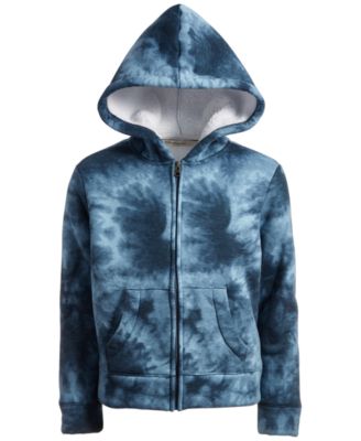 Imperial Star - Big Girls Tie-Dye Zip-Up Hoodie