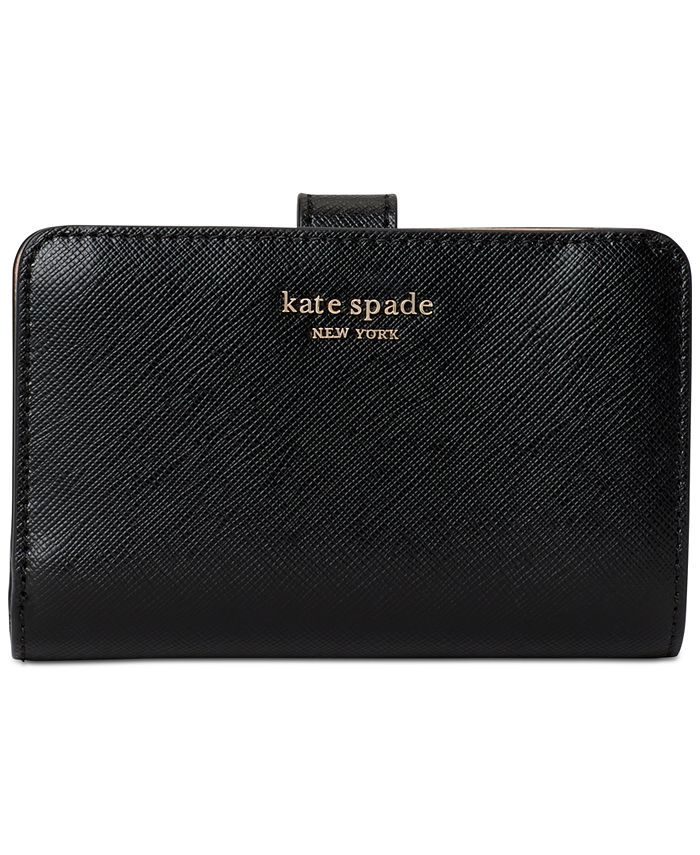 kate spade new york Spencer Compact Leather Wallet & Reviews - Handbags &  Accessories - Macy's