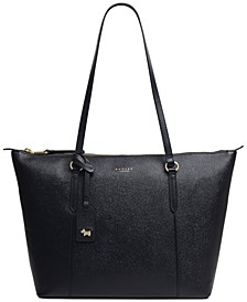 Angel Street Large Leather Tote