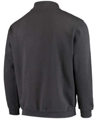 Men's Charcoal Uconn Huskies Tortugas Logo Quarter-Zip Jacket