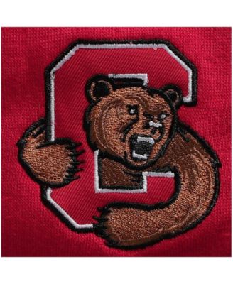 Men's Red Cornell Big Red Tortugas Logo Quarter-Zip Jacket