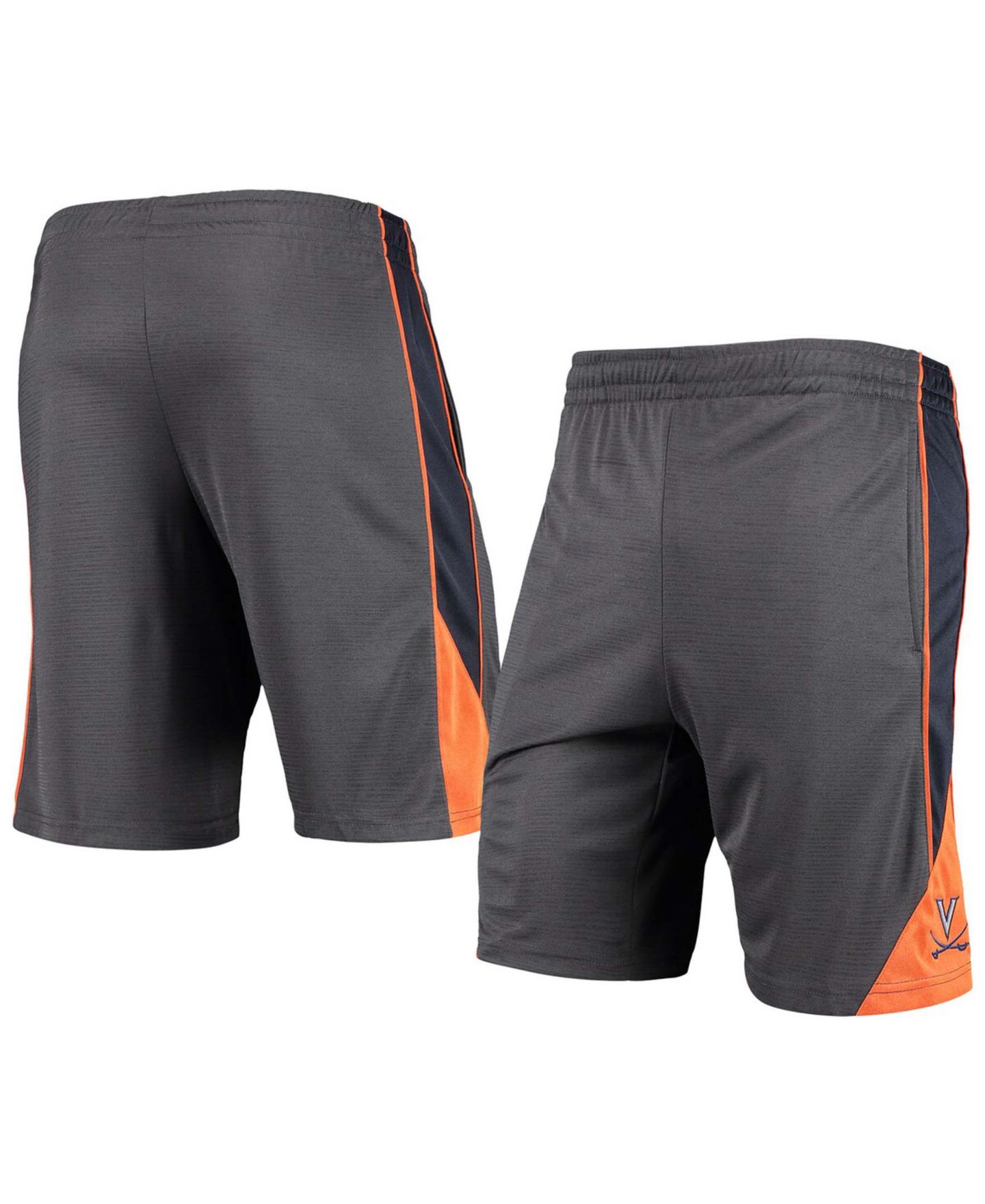 Мужские шорты Colosseum Charcoal Virginia Cavaliers Team Turnover — фото 1