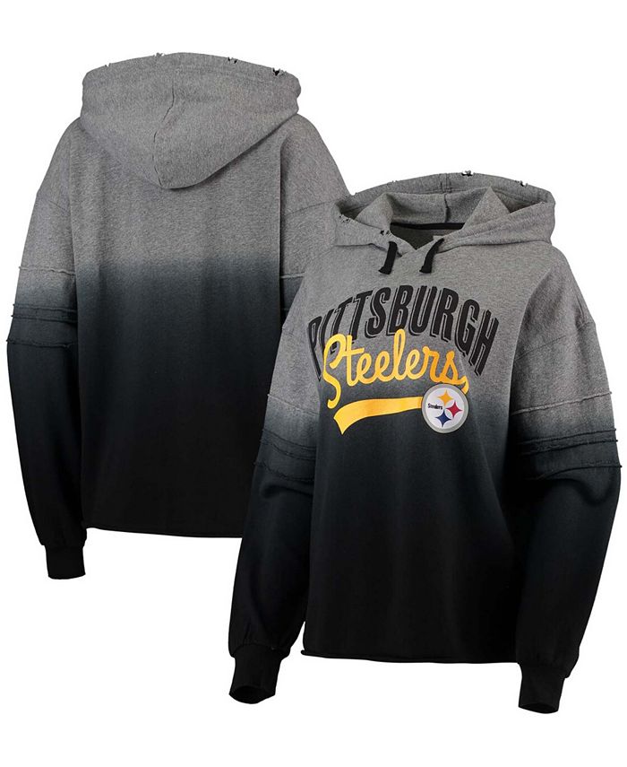 Touch by Alyssa Milano Women's Heather Gray, Black Pittsburgh