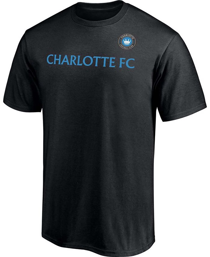 Fanatics Men's Black Charlotte FC Dynamite Debut T-shirt - Macy's