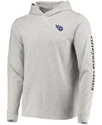 Vineyard Vines Men's Heather Gray Tennessee Titans Hoodie Long Sleeve  T-shirt - Macy's