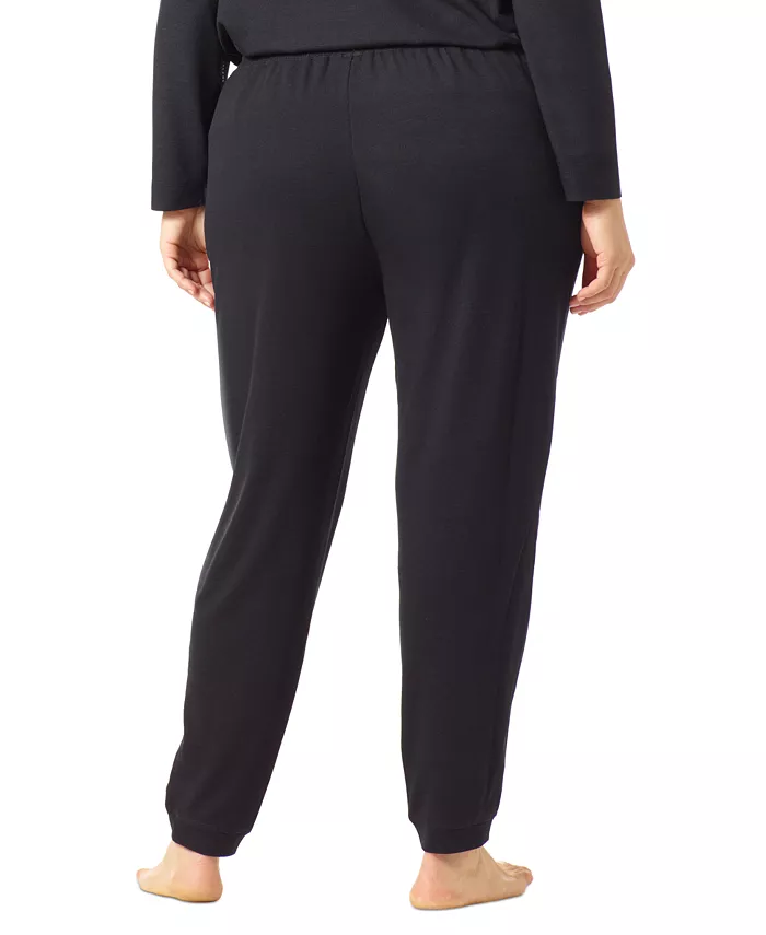 Plus Size French Terry Cuffed Lounge Pant - thumbnail 5