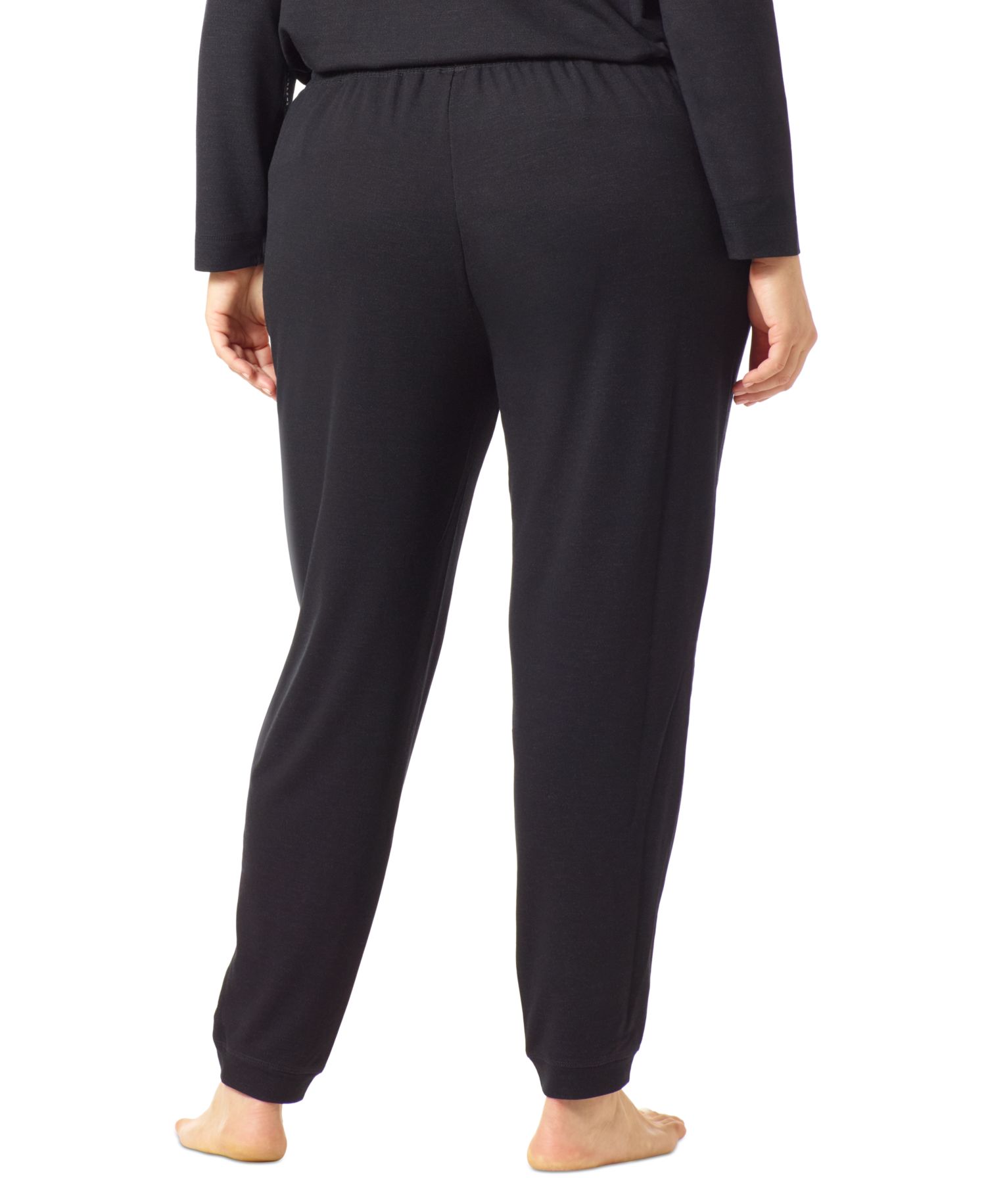 Plus Size French Terry Cuffed Lounge Pant