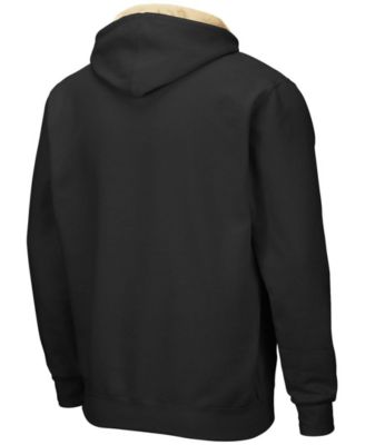 Men's Black Colorado Buffaloes Arch Logo 3.0 Full-Zip Hoodie