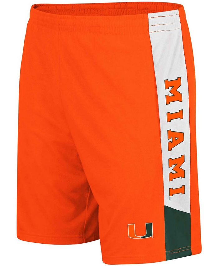 Colosseum Men's Orange Miami Hurricanes Wonkavision Shorts - Macy's