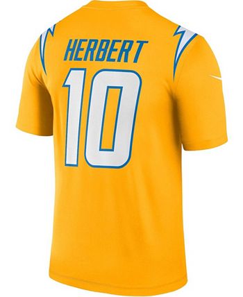 Justin Herbert Los Angeles Chargers Nike Vapor F.U.S.E. Limited