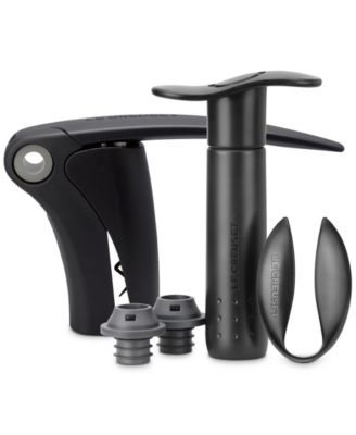 5 Piece Wine Tool Set with Corkscrew, Foil Cutter and Pump