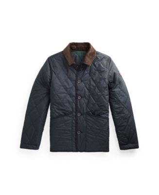 Polo Ralph Lauren Big Boys Reversible Water-Repellent Jacket Macy's