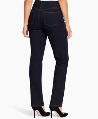 Petite Amanda High Rise Straight-Leg Jeans, Petite & Petite Short