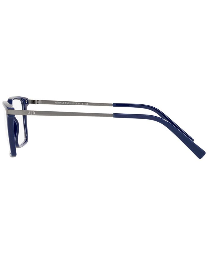 A|X Armani Exchange Men's Rectangle Eyeglasses, AX3077 - Macy's