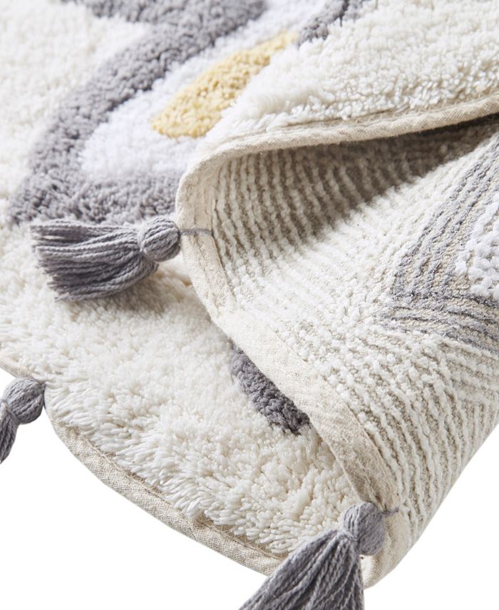 Décor Studio Sahara Tassel Bath Rug Macy's