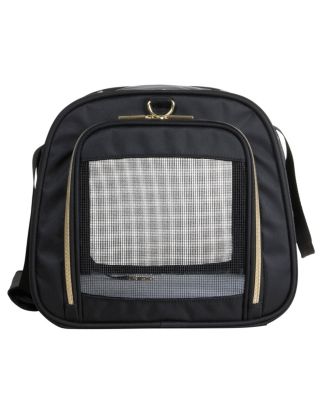 Soft Sided Multi-Entry Collapsible Travel Medium Pet Carrier Duffel With Removable Lining