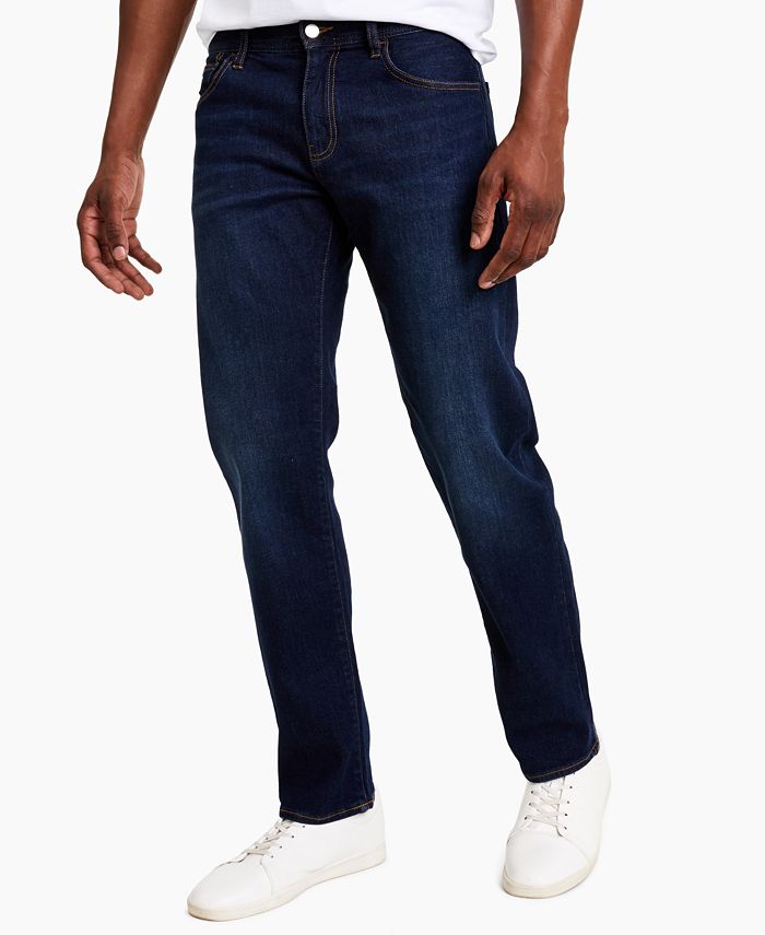 A|X Armani Exchange Men's Straight Fit Denim Jeans - Macy's