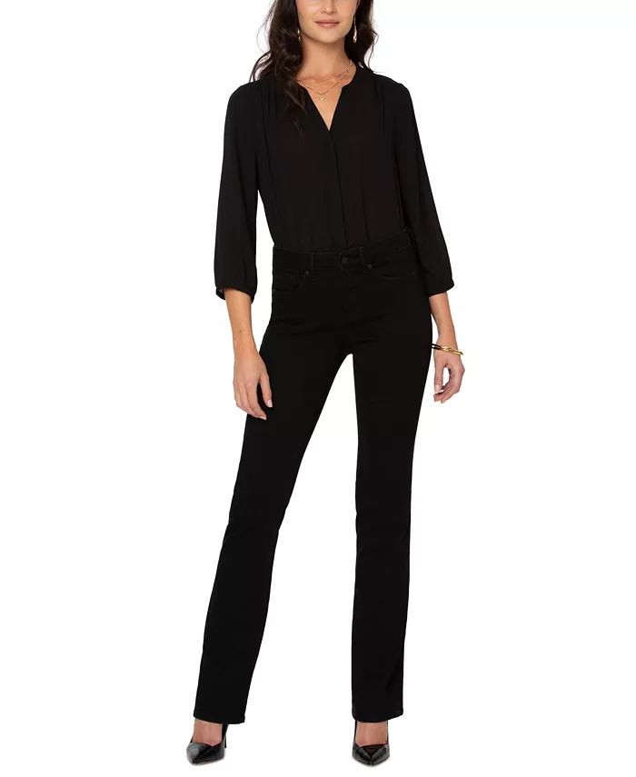 Barbara Tummy-Control Bootcut Jeans - thumbnail 4