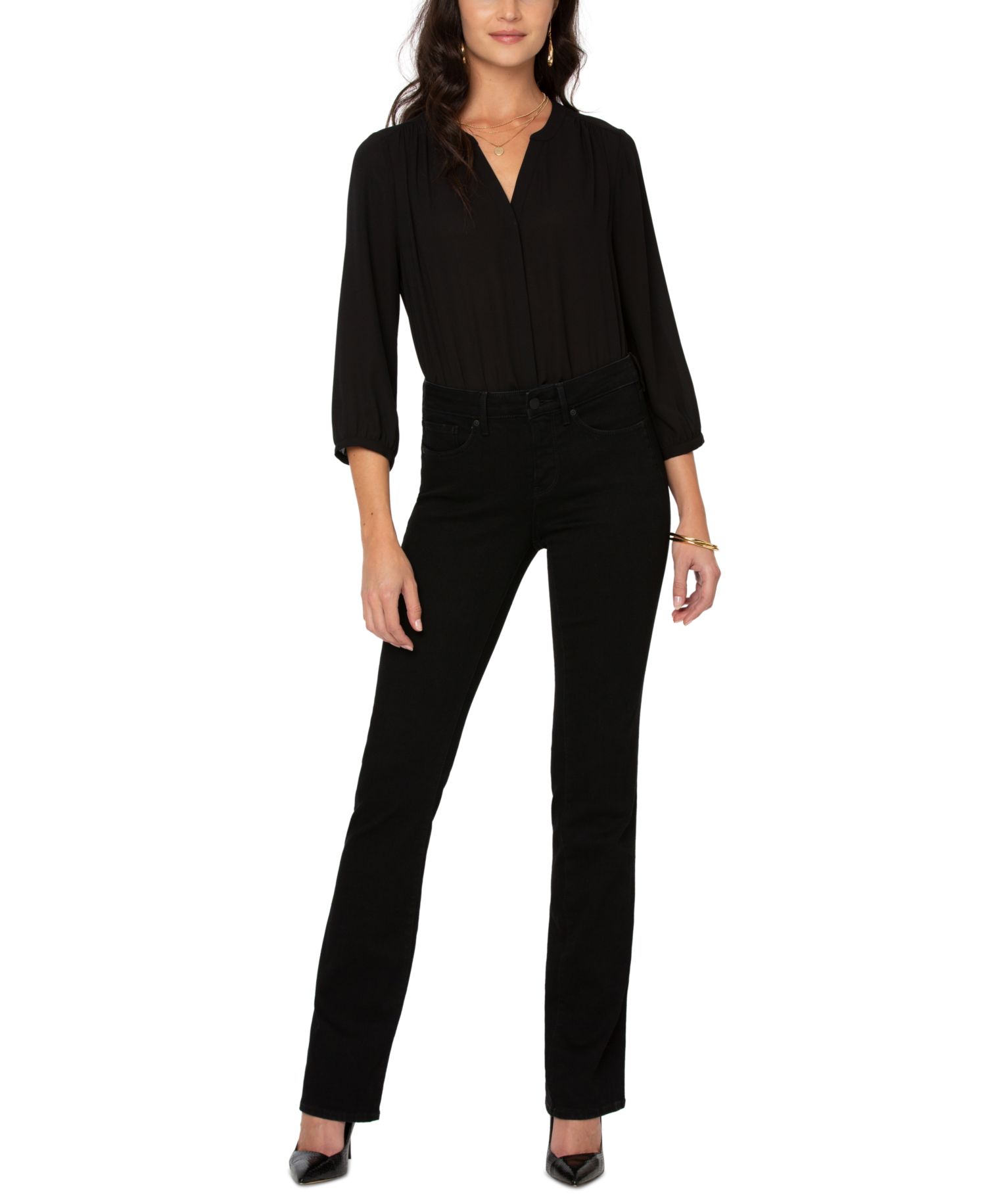 Barbara Tummy-Control Bootcut Jeans