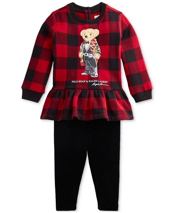 Baby girl on sale polo sweat suit