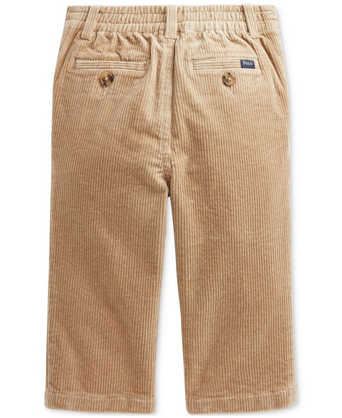 Polo Ralph Lauren Baby Boys Skinny Fit Stretch Corduroy Pants - Macy's