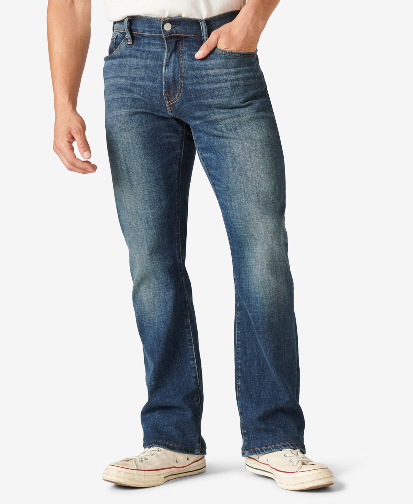 Мужские джинсы Lucky Brand Easy Rider Bootcut Coolmax Stretch, цвет: Brigden — фото 1