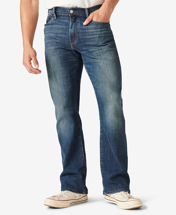 Lucky Brand Men's Easy Rider Bootcut Coolmax Stretch Jeans - Macy's