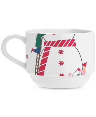 The Cellar Holiday Stackable Mugs, Set of 4, Created for Macy's