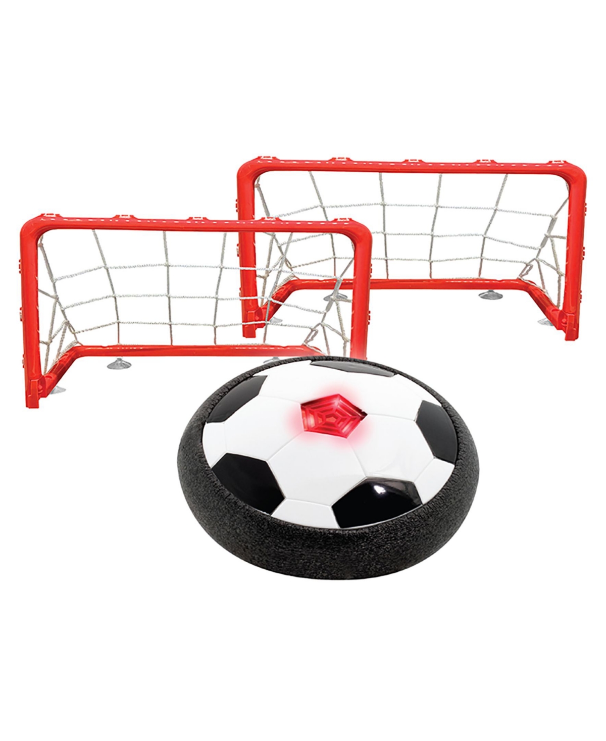 Maccabi Art Air Soccer Hover Ball Disk With 2 Goal Post Nets Game In Multi