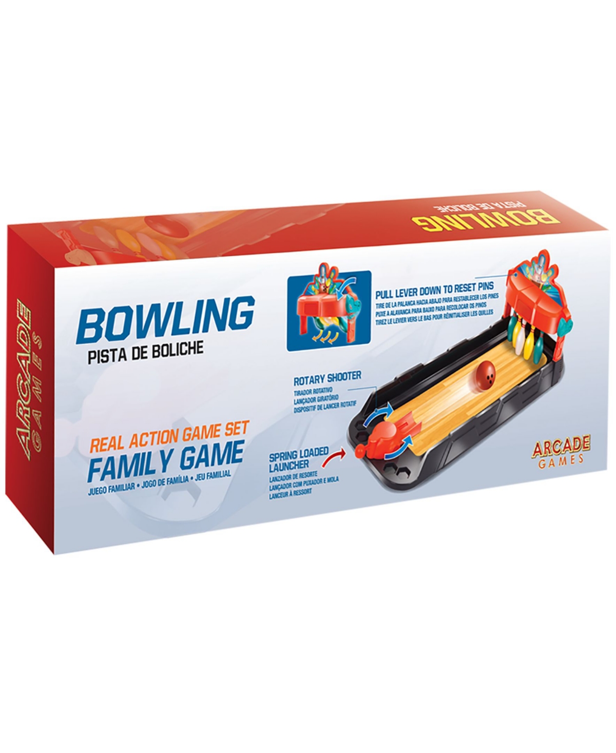 Maccabi Art Arcade Tabletop Bowling Game In Multi