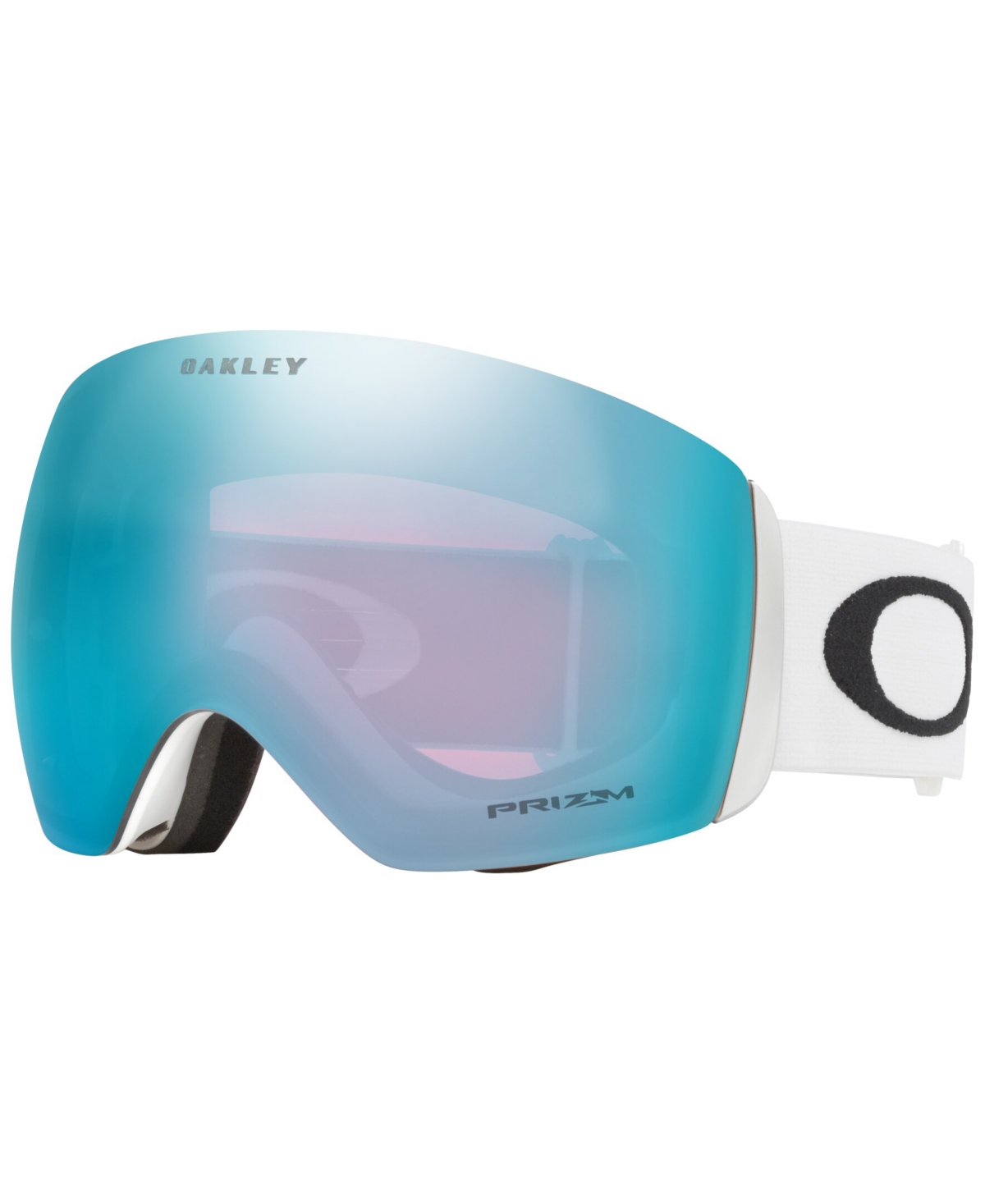 Shop Oakley Unisex  Flight Deck Snow Goggles In Prizm Snow Sapphire Iridium
