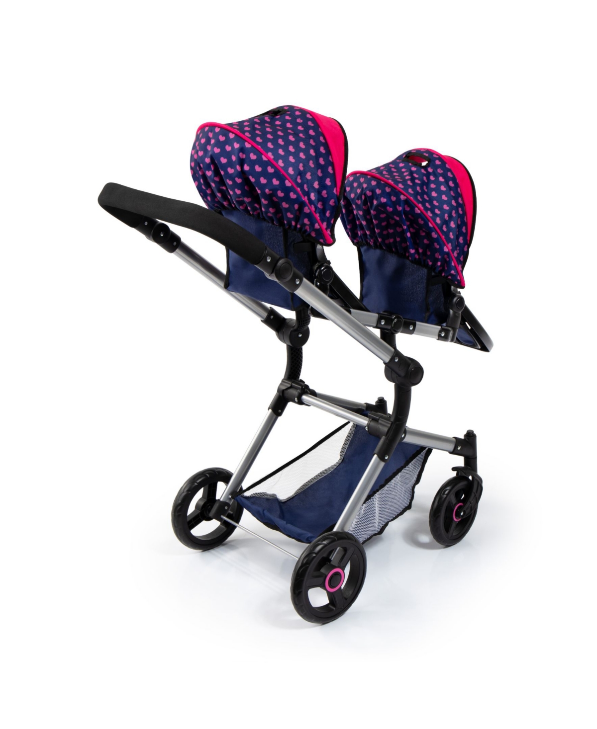 Bayer Twin Baby Doll Pram Neo In Blue