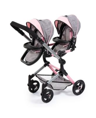 Twin Baby Doll Neo Pram