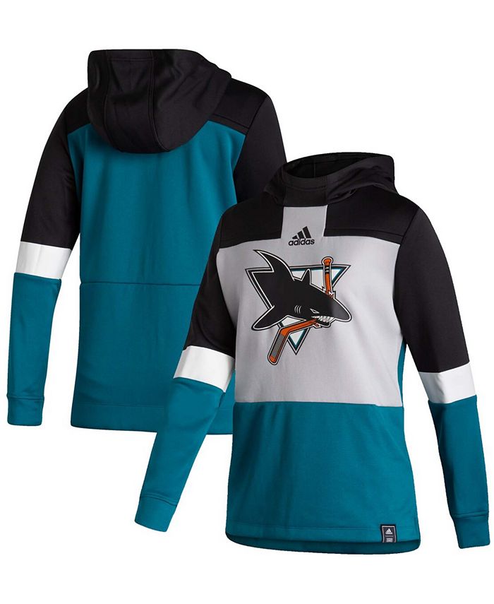 Lids San Jose Sharks adidas Home Authentic Blank Jersey - Teal