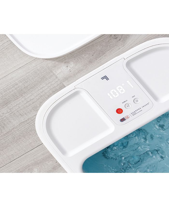 Sharper Image Spa Haven Foot Bath, Heated with Rollers and LCD Display