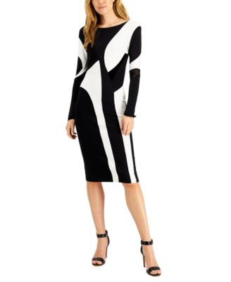 dkny drop waist dress