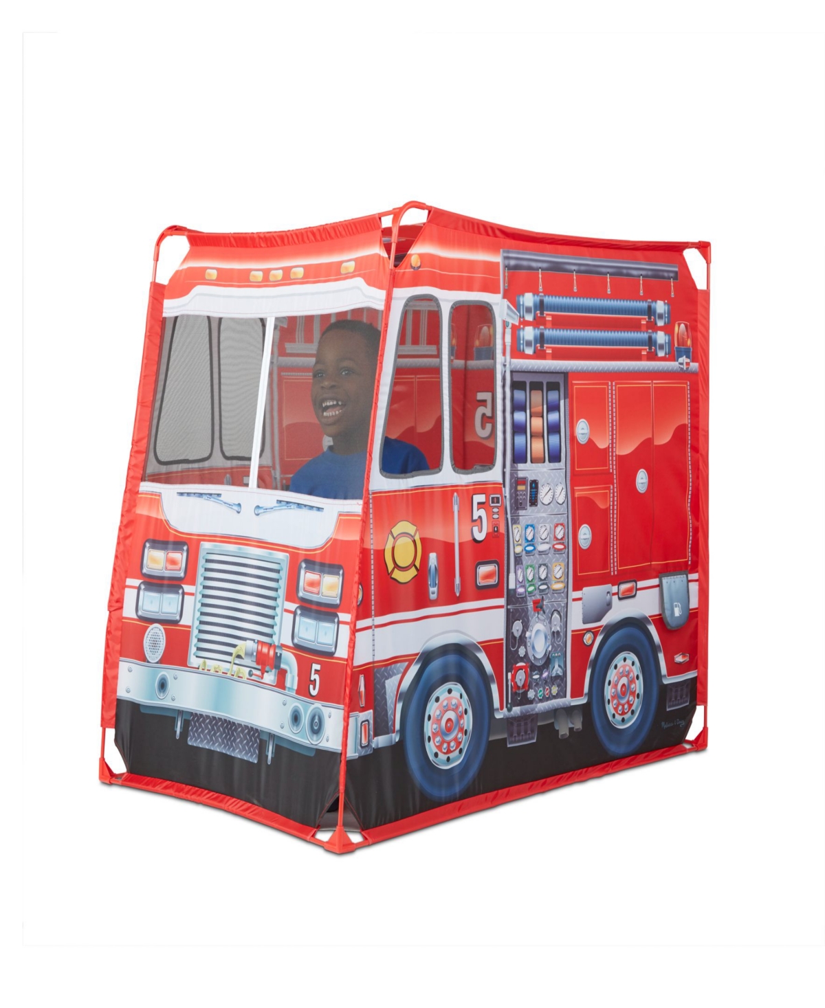 Shop Melissa & Doug Fire Truck Play Tent In No Color